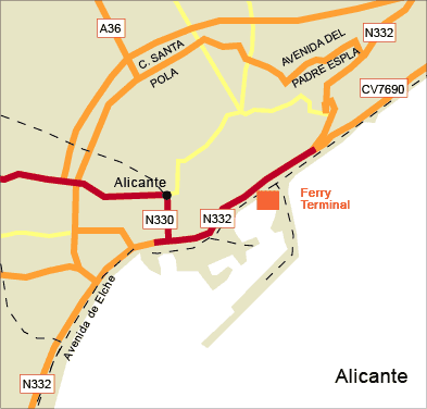 Alicante  Freight Ferries