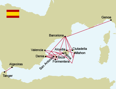 Balearics Freight