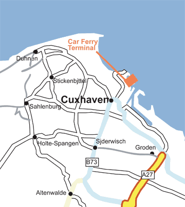 Cuxhaven  Freight Ferries
