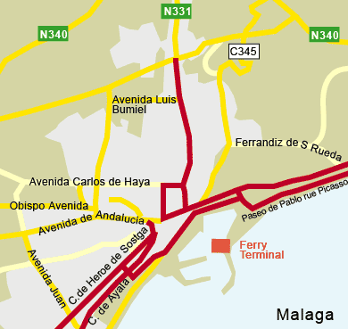 Malaga  Freight Ferries