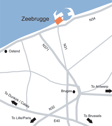 Zeebrugge  Freight Ferries